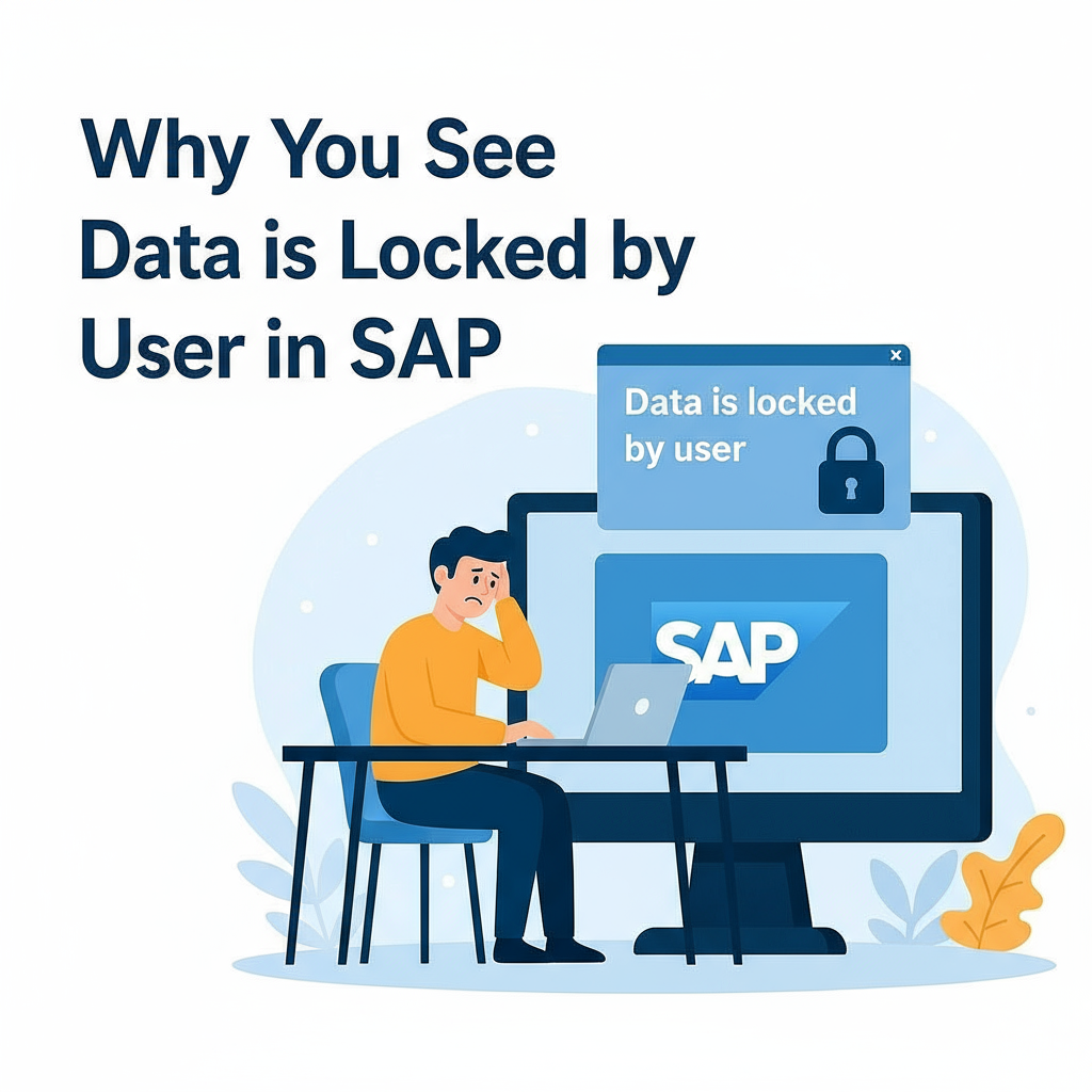 SAP Lock Mechanism Explained: Why You See Data is Locked by User in SAP
