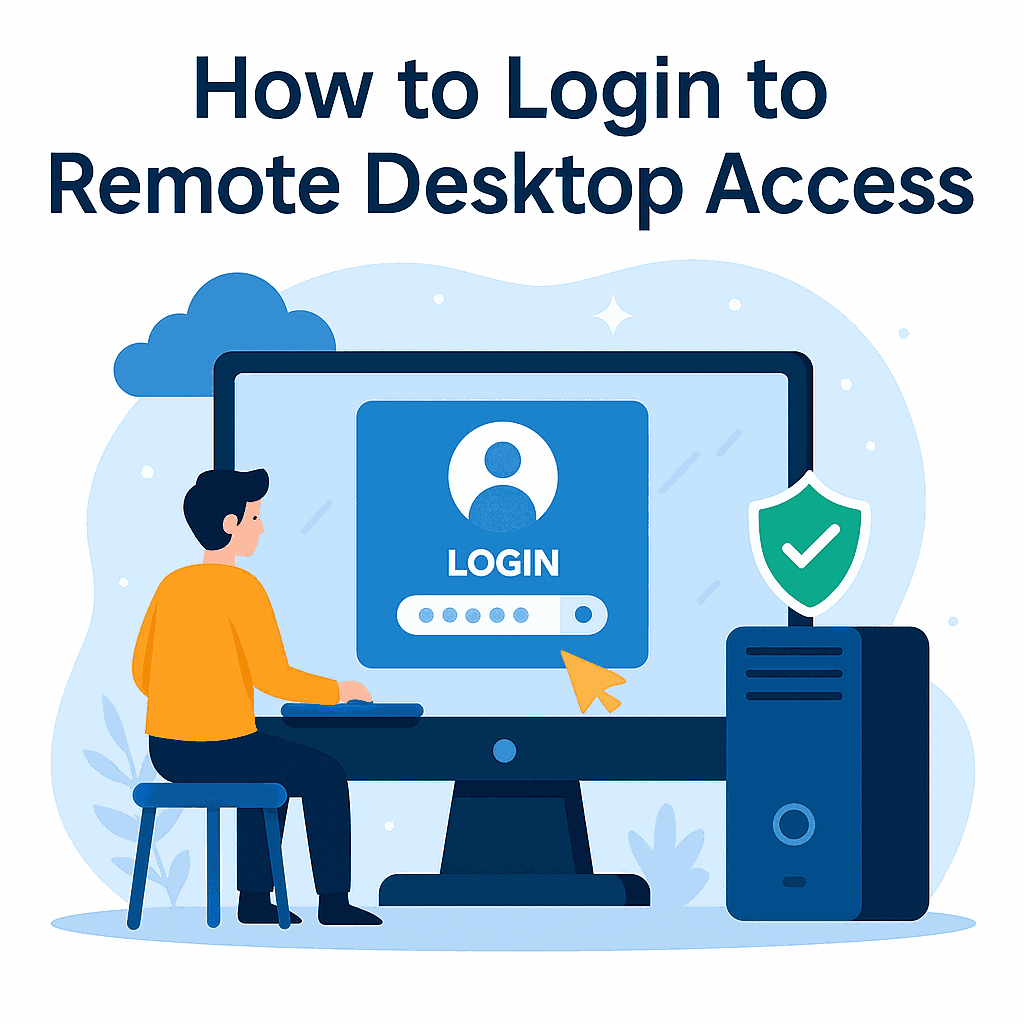 How to Login into Remote Desktop Access (RDP)?