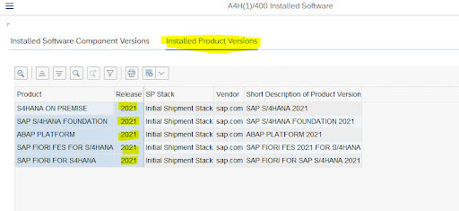 Check SAP Version from System Status window Step5